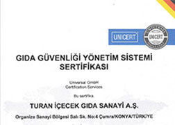 ISO 22000 - Gıda Güvenliği Yönetim Sistemleri Sertifikası