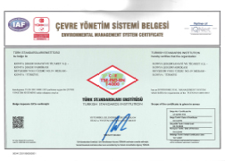 TSE-ISO-EN 14000 BELGESİ