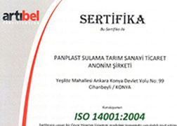 Environment License Certificate