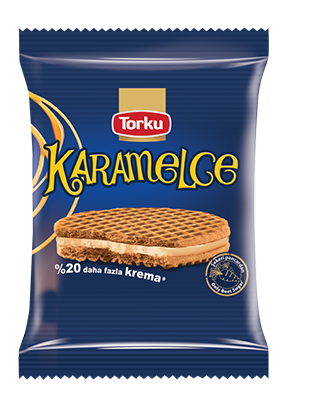 Torku Karamelce Karamelli Bisküvi - Lezzetli ve Çıtır - Torku
