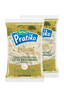 Torku Pratiko Premium Coated Potatoes - Torku