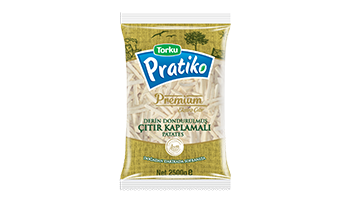 Torku Pratiko Premium Coated Potatoes 7x7 Fine Cut (5x2500 gr) 