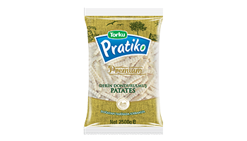 Torku Pratiko Premium Potatoes 9x9 Crinkle Cut (5x2500 gr) 