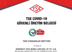 TSE COVİD-19 GÜVENLİ ÜRETİM BELGESİ