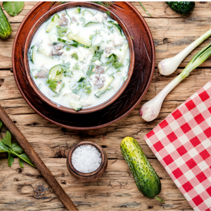 Ayran ile Pratik Soğuk Çorba Tarifleri