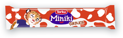 Miniki Çikolata Sütlü Krema Dolgulu Atıştırmalık  - Torku