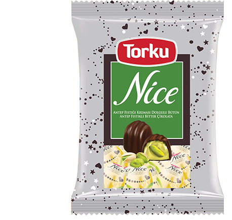 Antep Fıstıklı Bitter Çikolata Dolgulu - Torku